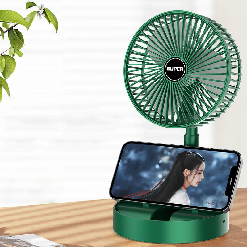 USB Flexible Portable Home Office Travel Camping RV Desk Bedroom Outdoor Fan
