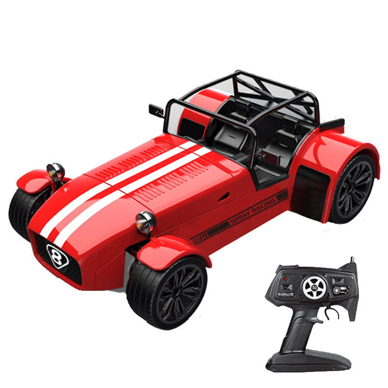 R/C DIE CAST SPRAY RACING CAR