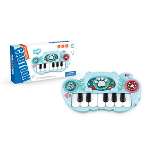 CSCHome 12 Keys Piano Keyboard for Kids Toddler Musical Instruments Toys Multifunctional Musical Electronic Pianotoy with Colorful Lights