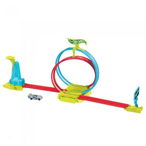 Hot Wheels Action Neon Speeders Laser Stunt Slamway Track Set