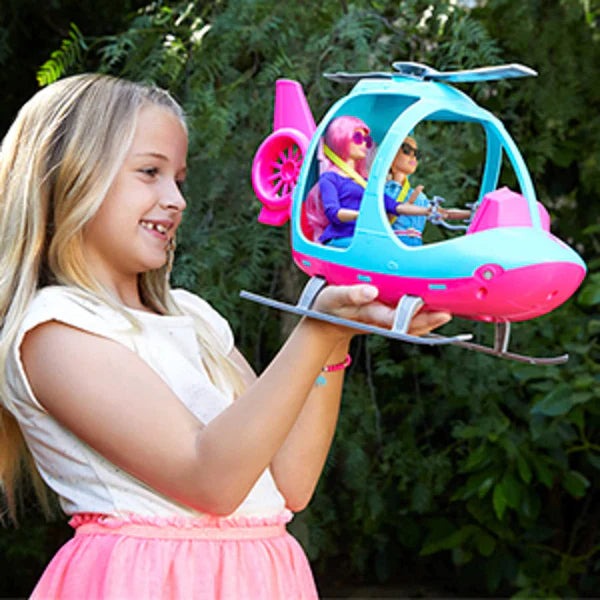 PLAY SET BARBIE ADVENTURE  HELICOPTER BARBIE