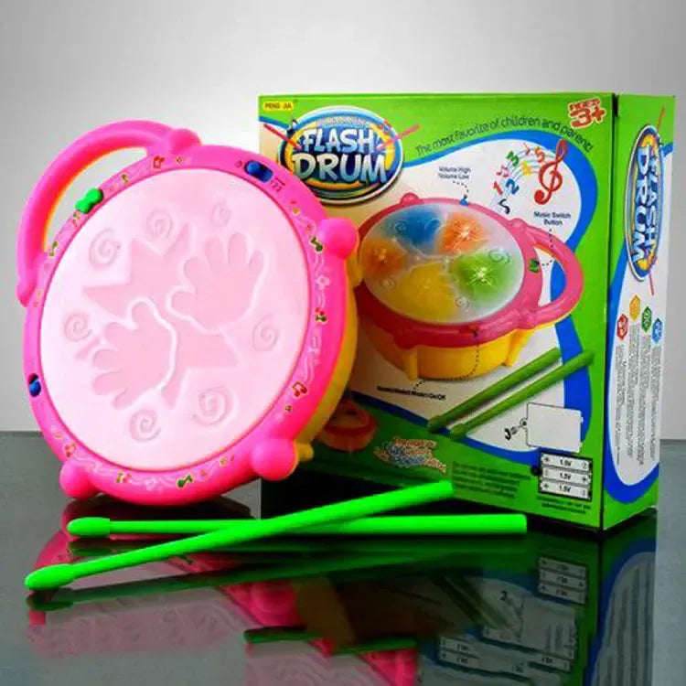 Flash Stick drum toy for kids 3D Flash Drums Toys for Kids with Lights, Good Quality Plastic