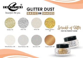 Christine Glitter Dust - Shade 106 Silver Rainbow