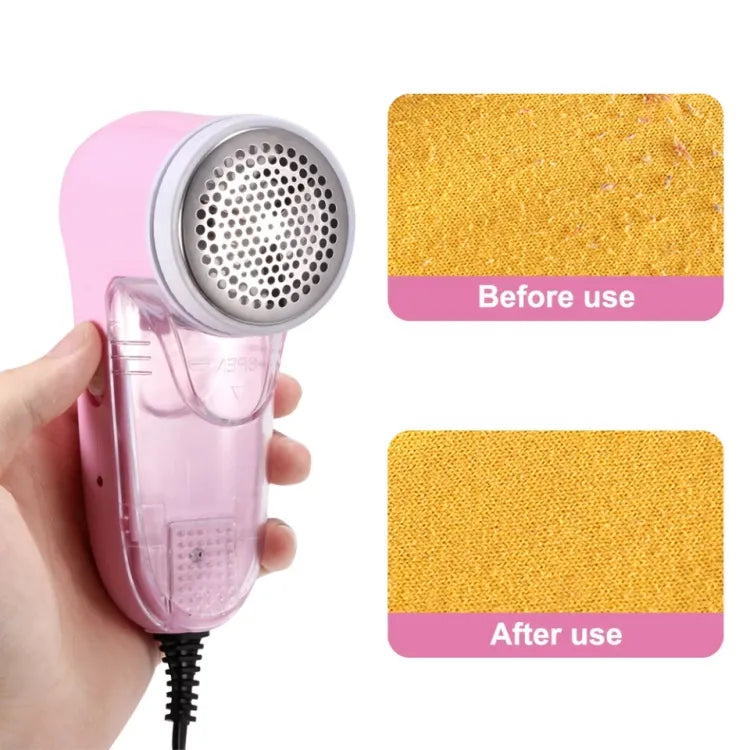 Household Clothes Shaver Fabric Lint Remover Fuzz Electric Fluff portable Brush&blade Professional Rechargeable Lint Remover (Premium Quality with Extra Blades)