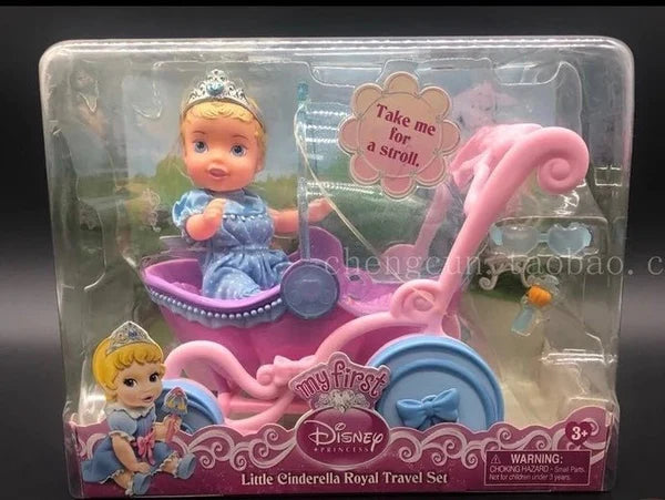 DOLL LITTLE PRINCESS WITH CARRIGE DISNEY