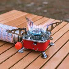 Portable Gas Stove For Camping Picnic Cooking Mini Gas Stove for Travelling Folding Furnace Burner Butane Gas Stove