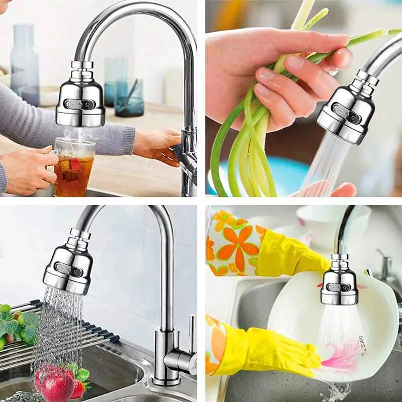 3 Modes Kitchen Water Faucet Aerator