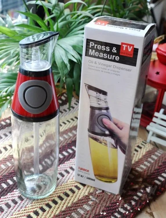Press And Measure Oil And Vinegar Dispenser - 500 ML