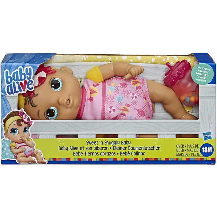 BABY BABY ALIVE SWEET N SNUGGLY HASBRO