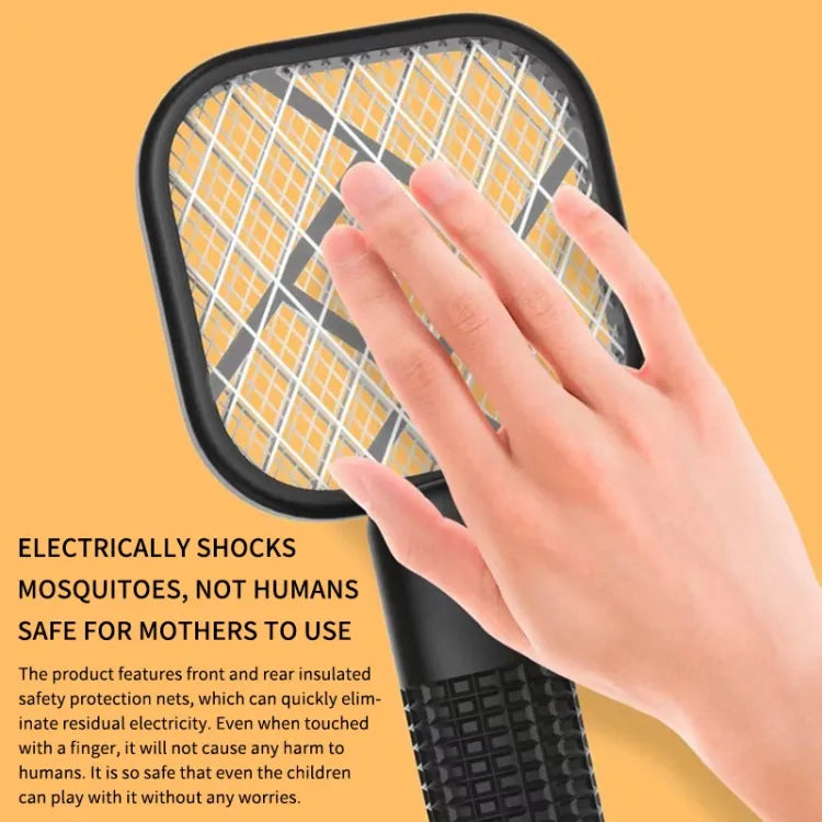 Plug-in Electric Mosquito Swatter Racket Mosquito Repel-lent Flyswatter Mosquito Bat Trap