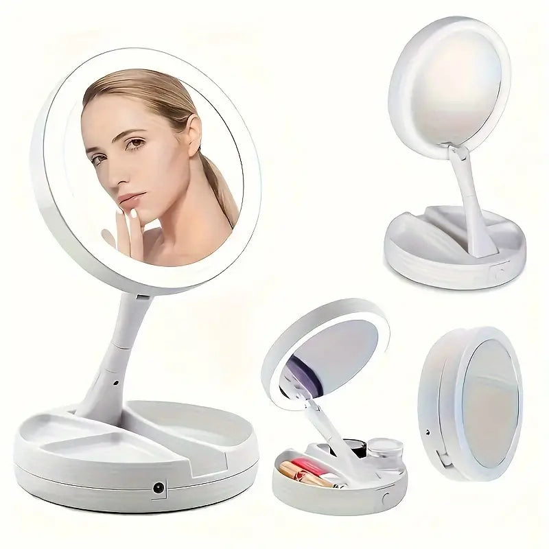 1pc Foldable Makeup Mirror