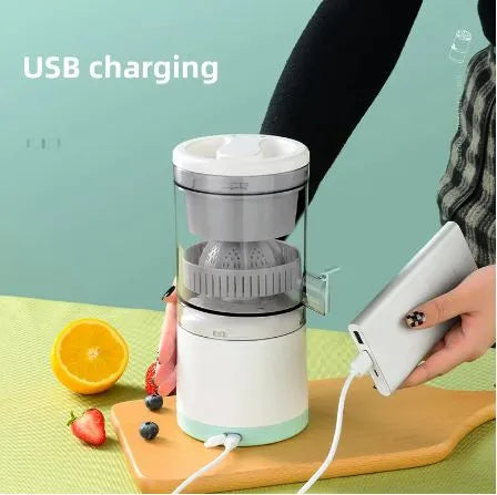 Citrus Juicer Machines Fruit Electric Orange Juicer Squeezer USB Rechargeable Easy Press Lemon Lime Orange