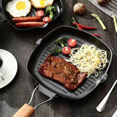 Non-Stick Grilling Pan, Square Grill Cookware