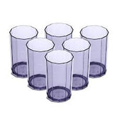 PARTY ACRYLIC GLASS M-8 PACK OF 6 - (250ML)