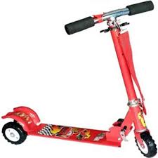 3 Wheeler Scooty for Kids- Red