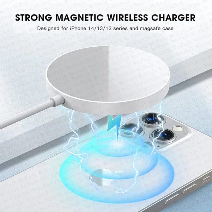 Apple Magsafes Original Wireless Charger For iPhone 11 12 13 14 15 Pro Max X XS XR 8 Plus Fast Charging Type C Charger Cable