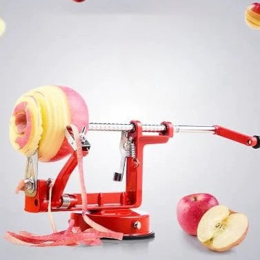 Spiral Potato Cutter, Manually Rotating Potato Tower Machine, Portable Quick Spiral French Slicer Cutter Bar, Vegetable Spiral Cutter Machine, Twist Fries Machine, Metal Peeler Corer Slicer, Creative Hand-shake Fruit Potato Peeler, Home Kitchen Gadget