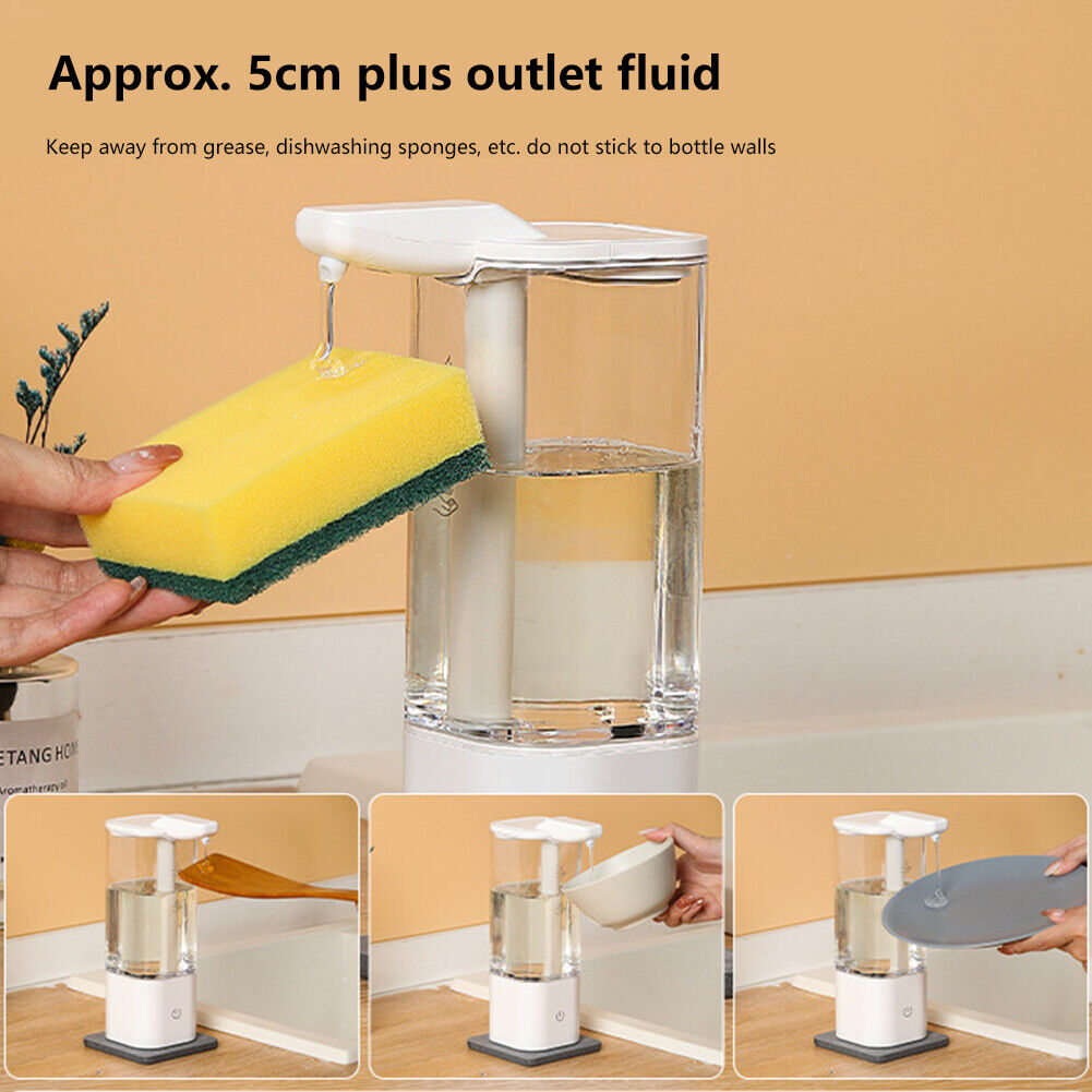 Detergent Dispenser Multifunctional Automatic Soap Dispenser Kitchen Accessories