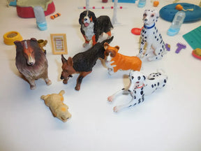 Dog Agility Playset Figurines