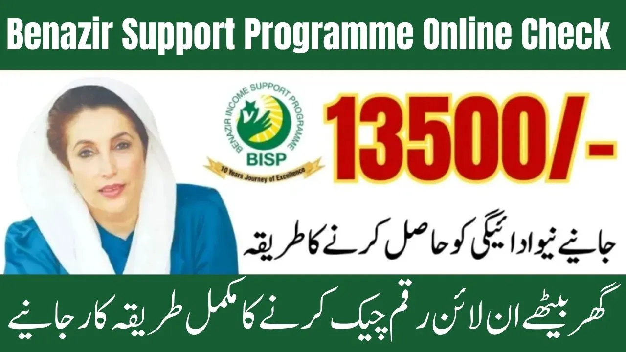 Benazir Support Programme Online Check