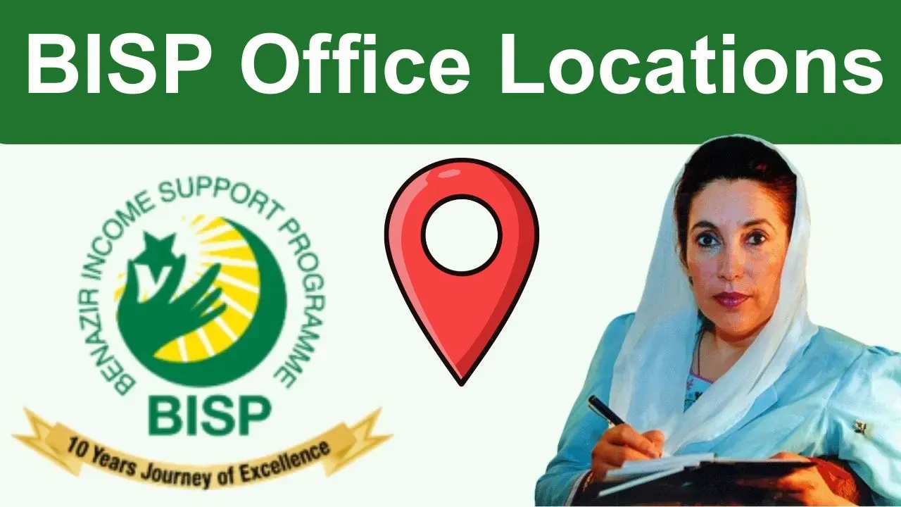 BISP Tehsil Office Locations and Services 2025 Updated List & Contact Details