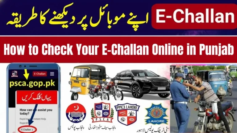 E-Challan Punjab 2026 – Check & Pay Traffic Fines Online via PSCA (Latest Guide 2026)