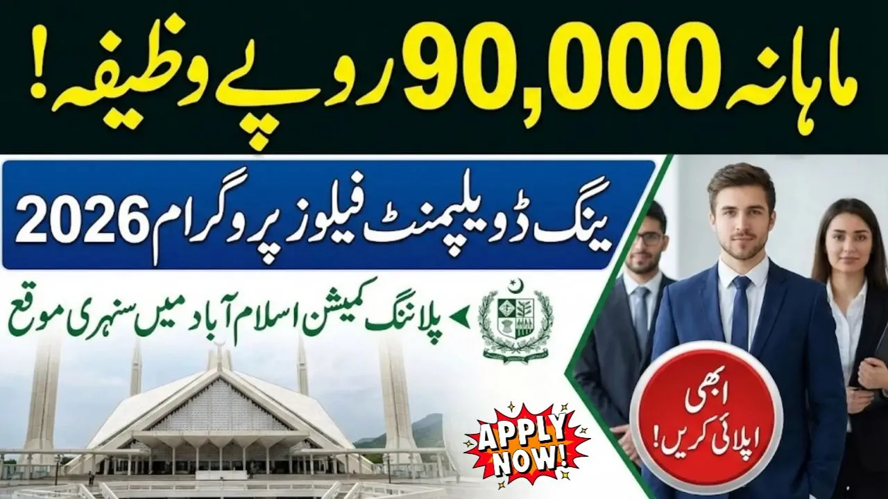 Pakistan’s Top Paid Youth Fellowship 2026 Young Development Fellows Programme Opens for Pakistan Youth