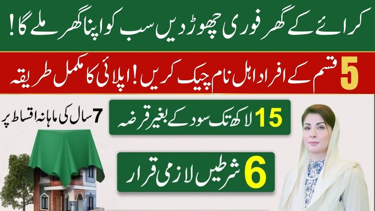 Punjab Government 2026 Housing Scheme – CM Maryam Nawaz Free Plot Scheme